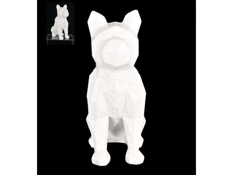 FIGURA PERRO DECOR 15.5X10.5X23CM